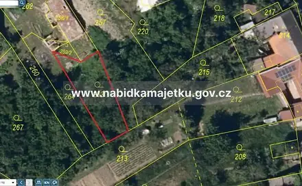 Prodej zahrady 243 m², Uherské Hradiště