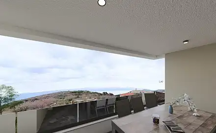 Prodej bytu 4+kk 100 m², Vrbnik, Chorvatsko