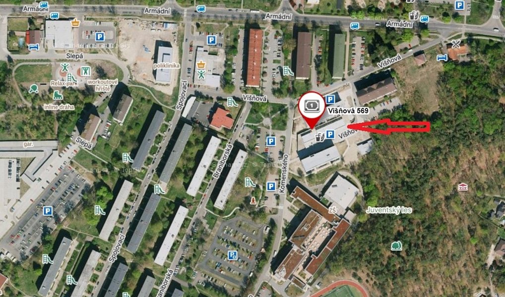 Prodej garážového, parkovacího stání, Višňová, Milovice - Mladá, okr. Nymburk, Milovice – náhled fotky 5