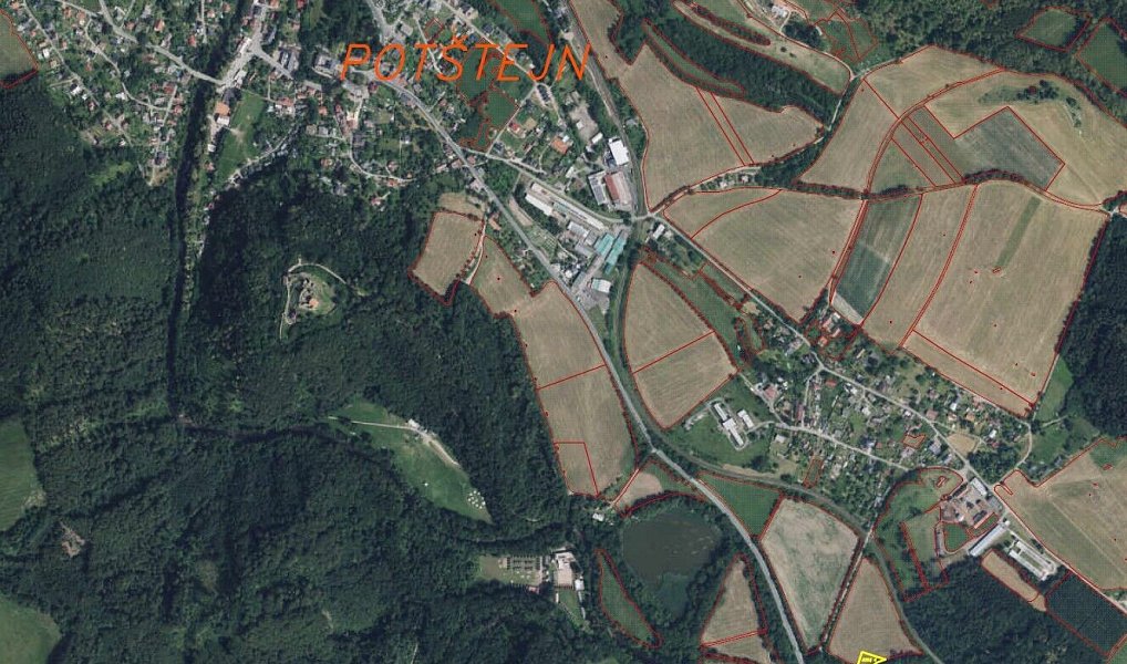 Prodej pole 950 m², Potštejn – náhled fotky 5