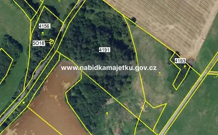 Prodej pozemku 14 224 m², Prosetín, okres Žďár nad Sázavou