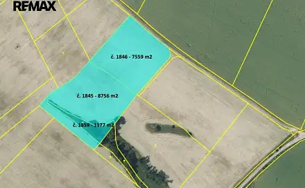 Prodej pole 17 492 m², Vysoká, okres Mělník