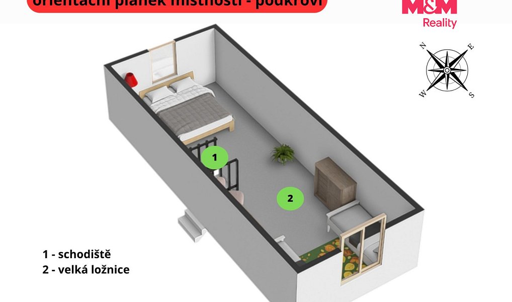 Prodej chaty/chalupy 102 m² s pozemkem 570 m², Velký Beranov – náhled fotky 21