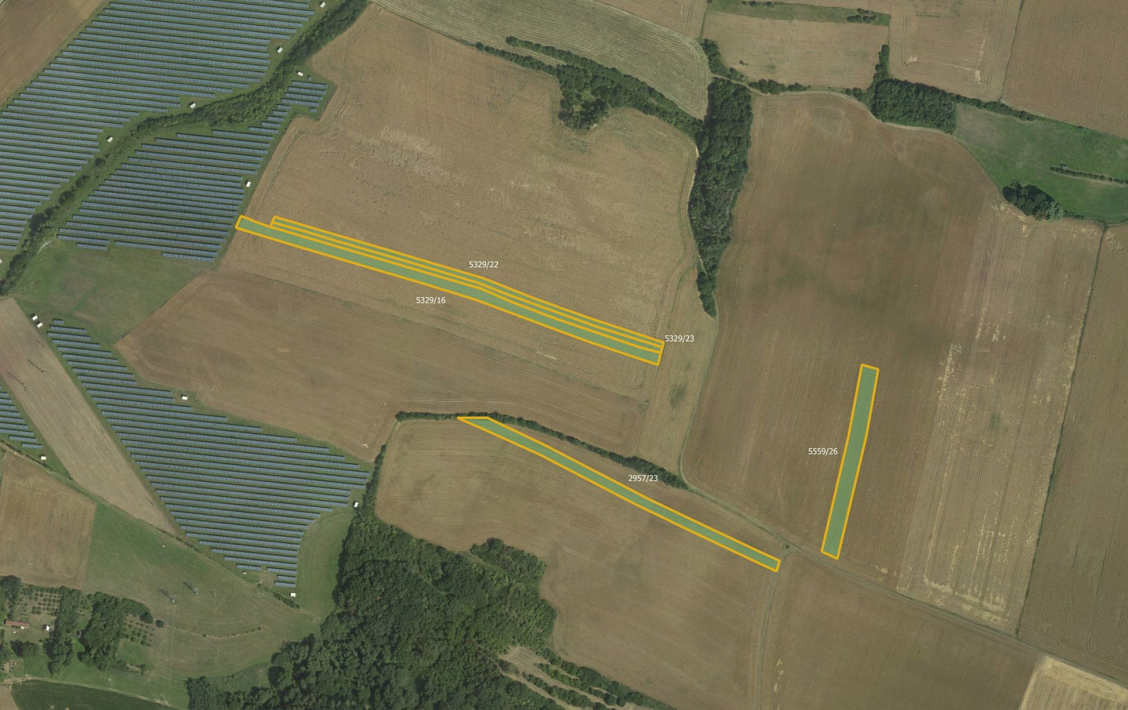 Prodej pole 9 482 m²