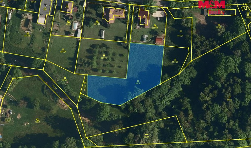 Prodej stavebního pozemku 2 693 m², Kopřivnice – náhled fotky 3