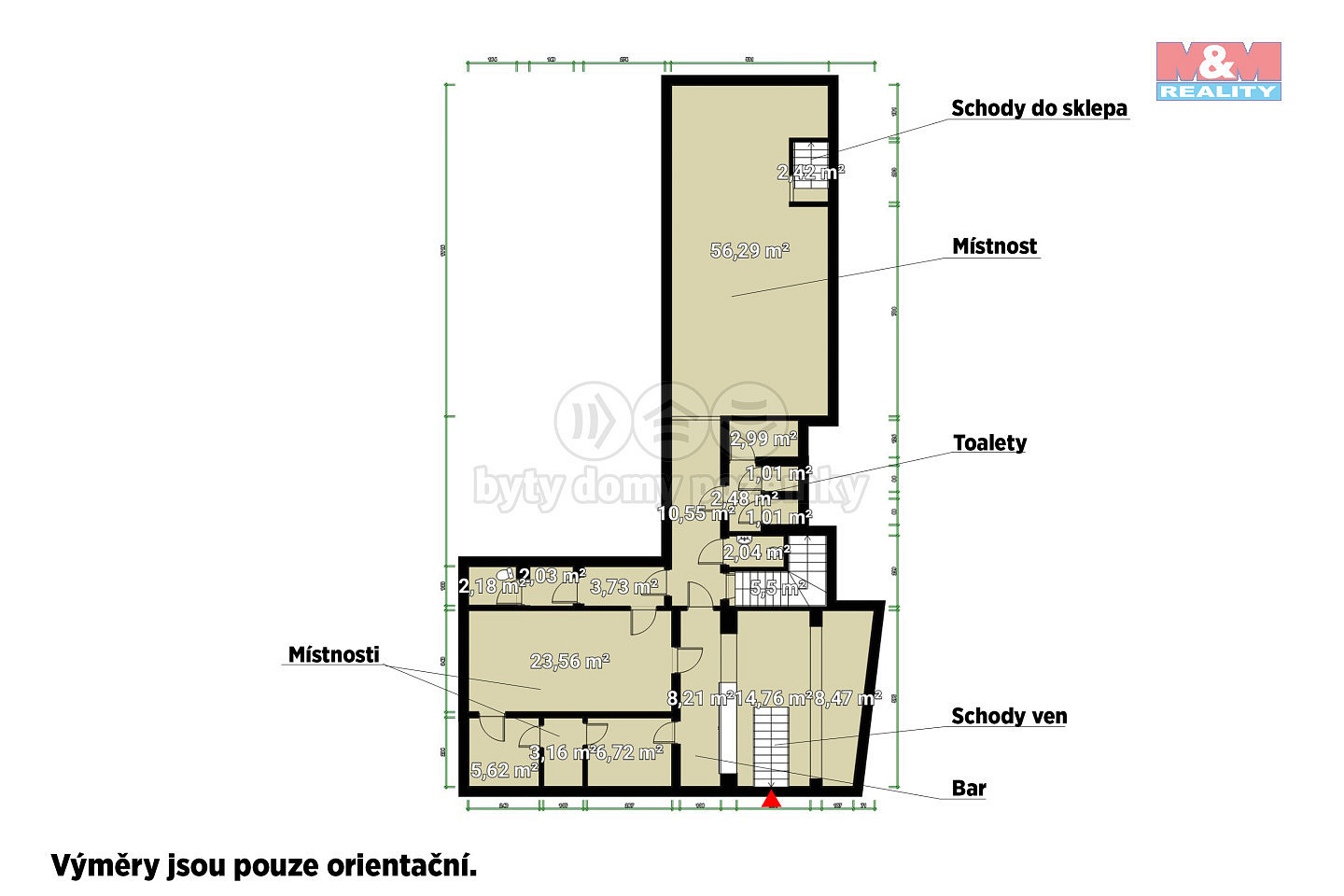 Pronájem restaurace 184 m² – fotografie 2