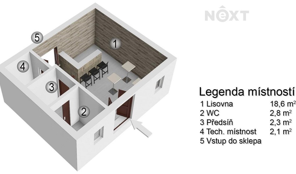 Prodej ostatní Vinný sklep, 43m2, Bulhary, Bulhary – náhled fotky 34