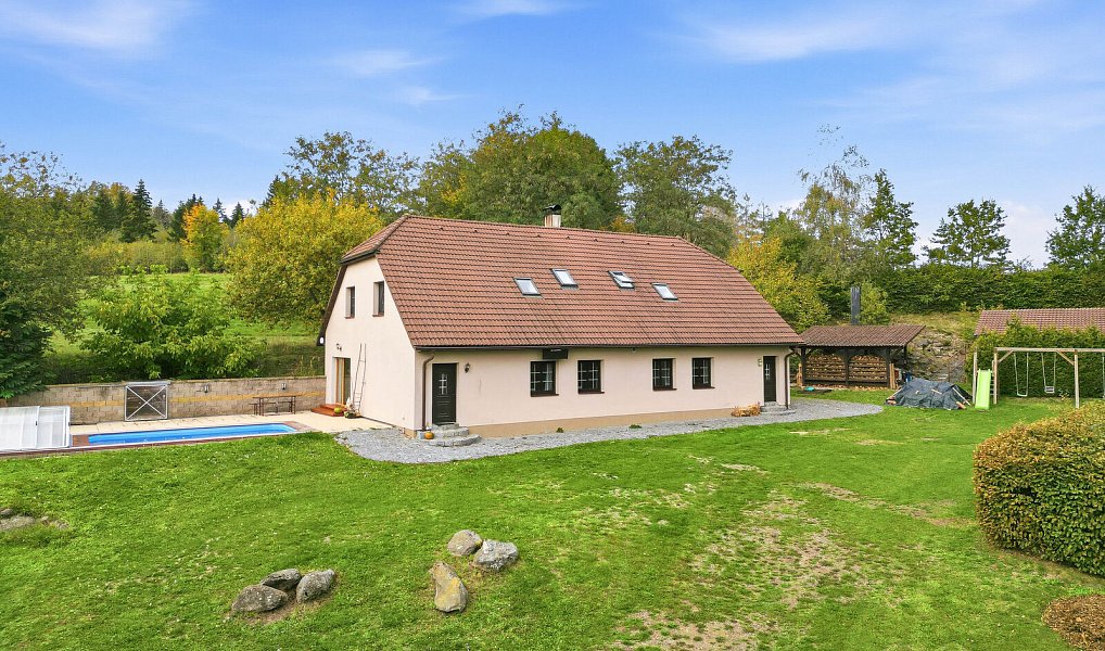 Prodej rodinného domu, 298 m², Pohořelice, Tábor, Nadějkov