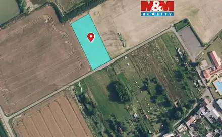 Prodej pole 4 106 m², Majetín, okres Olomouc