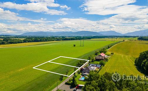 Prodej stavebního pozemku 2 005 m², Bruzovice, okres Frýdek-Místek