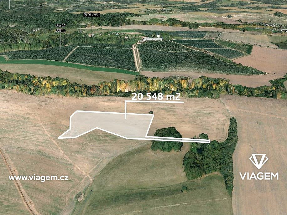 Prodej pole 6 849 m²
