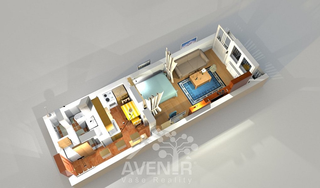 Prodej bytu 1+kk 34 m², Liberec – náhled fotky 14