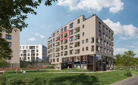 Prodej bytu 1+kk 33 m², Stočesova, Praha 6 - Ruzyně
