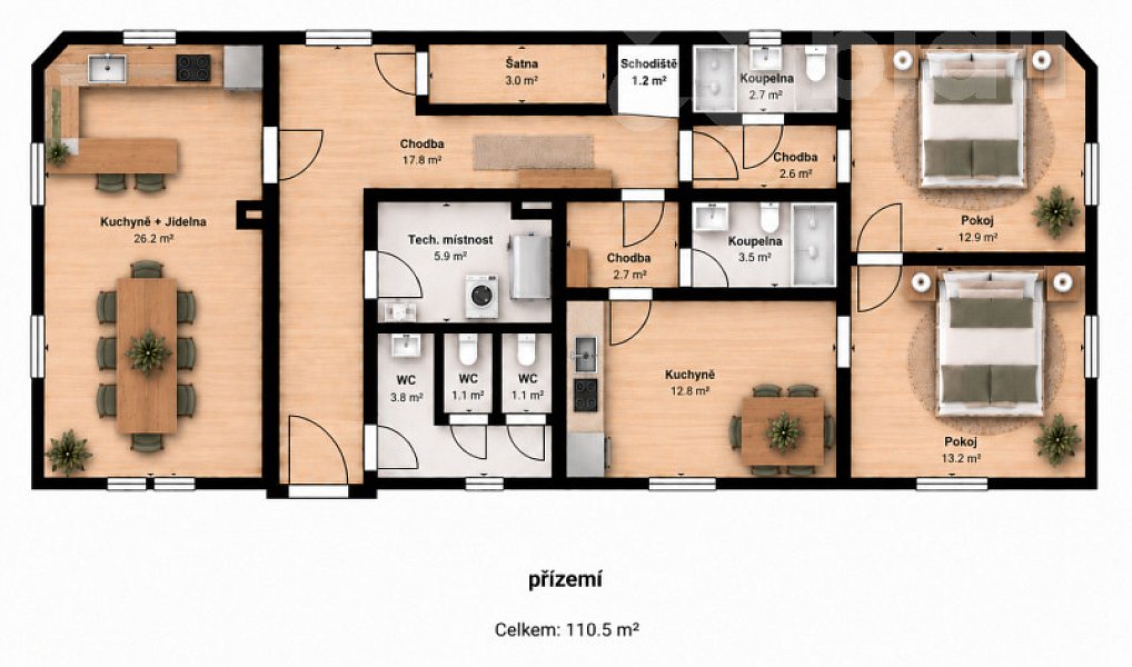 Prodej domu 230 m² s pozemkem 4 000 m², Horní Stropnice – náhled fotky 29