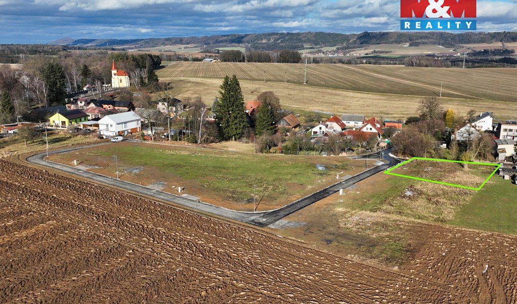 Prodej stavebního pozemku 846 m², Nová Ves u Chotěboře – náhled fotky 6
