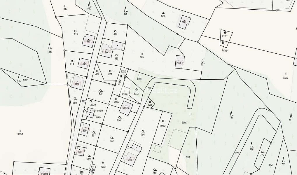 Prodej stavebního pozemku 484 m², Velké Hamry – náhled fotky 6