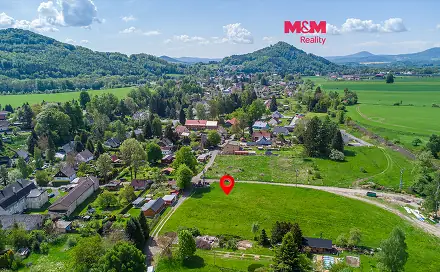 Prodej stavebního pozemku 1 043 m², Skalice u České Lípy, okres Česká Lípa