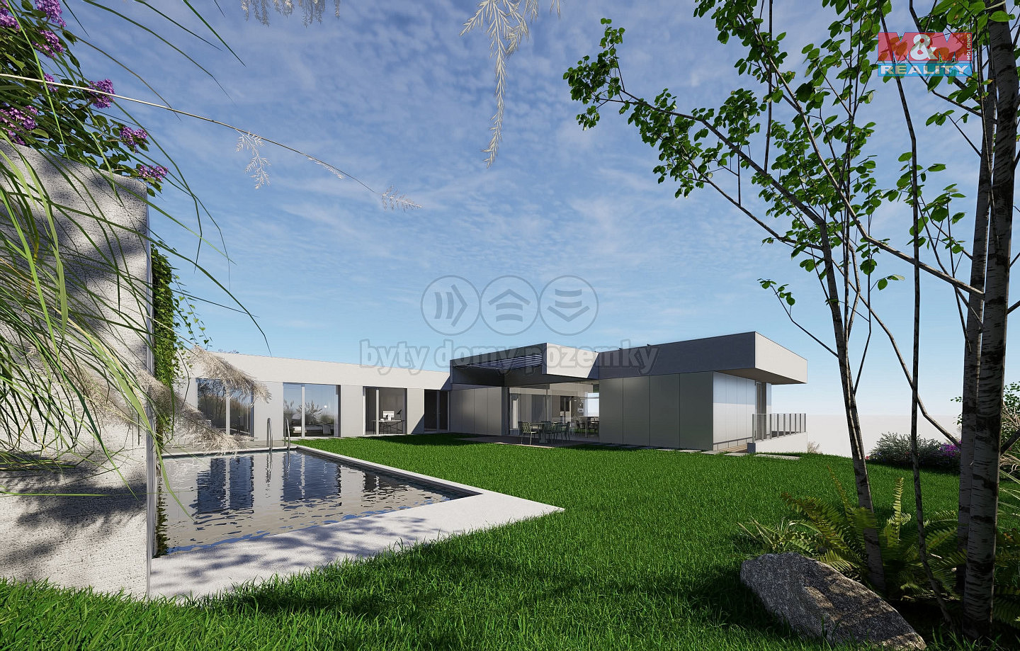 Prodej stavebního pozemku 1 542 m² – pohled 3