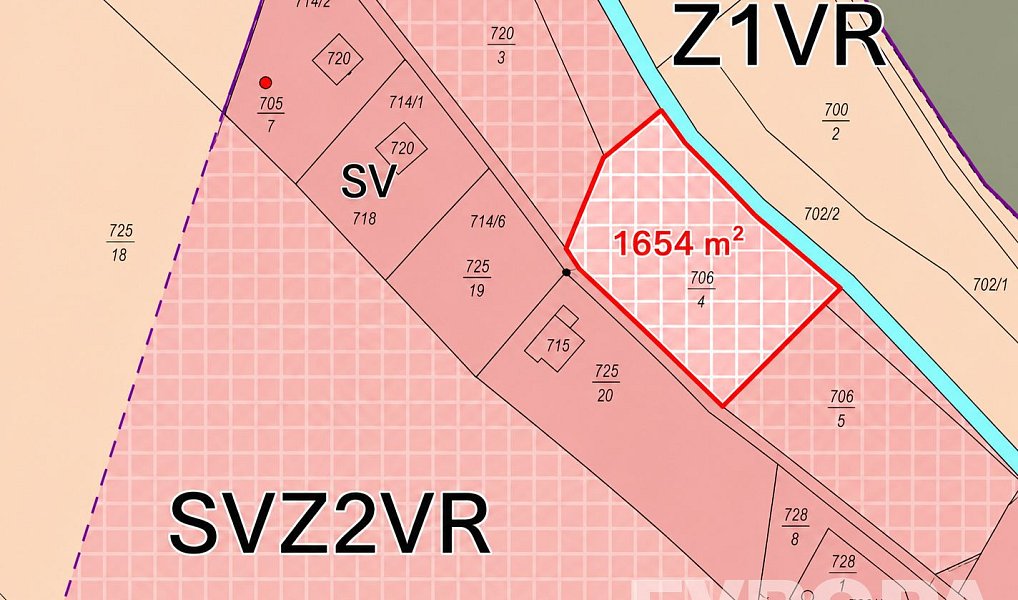 Prodej stavebního pozemku 1 654 m², Nová Paka – náhled fotky 5