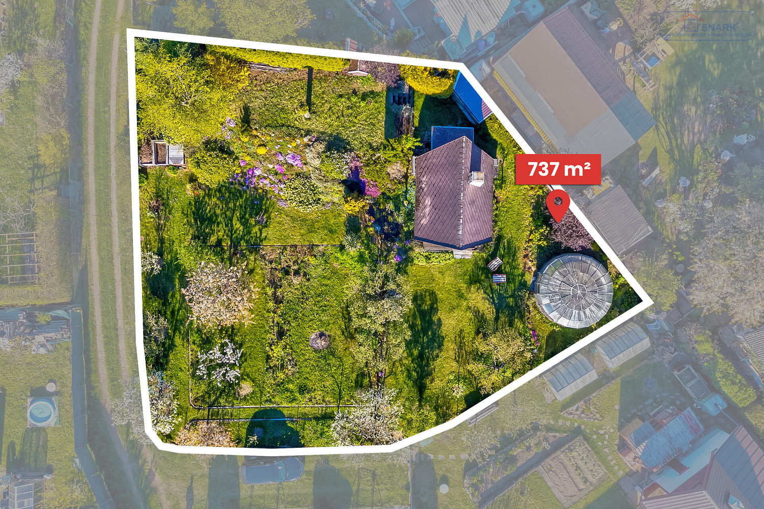 Prodej chaty/chalupy 30 m² s pozemkem 727 m² – pohled 2