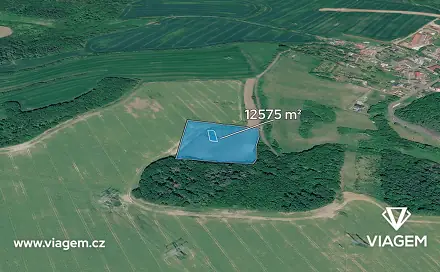 Prodej pole 3 493 m², Bžany, okres Teplice