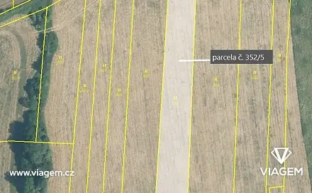 Prodej pole 927 m², Podolí, okres Vsetín