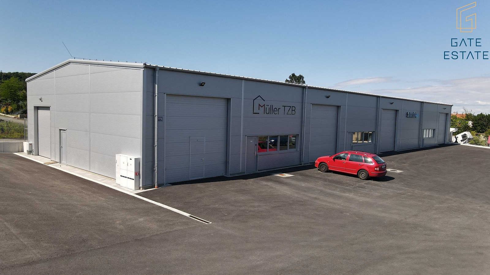 Pronájem skladovací haly 260m² v Bystřici pod Hostýnem – pohled 2