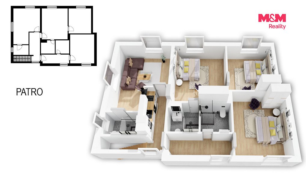 Prodej nájemního domu, činžáku 230 m², Dobrovice – náhled fotky 3