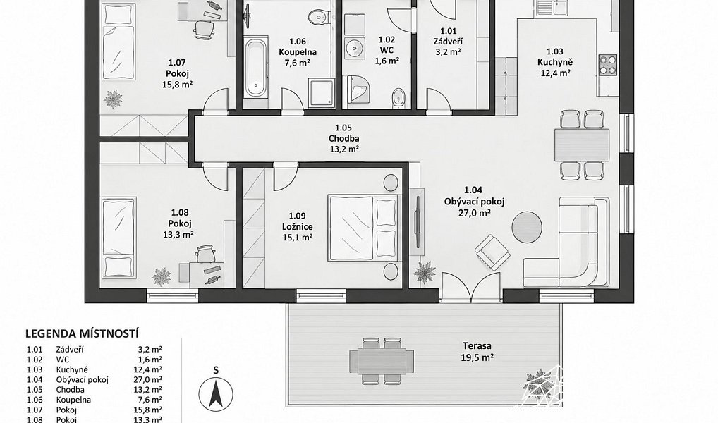 Prodej domu 93 m² s pozemkem 1 328 m², Vratimov – náhled fotky 32