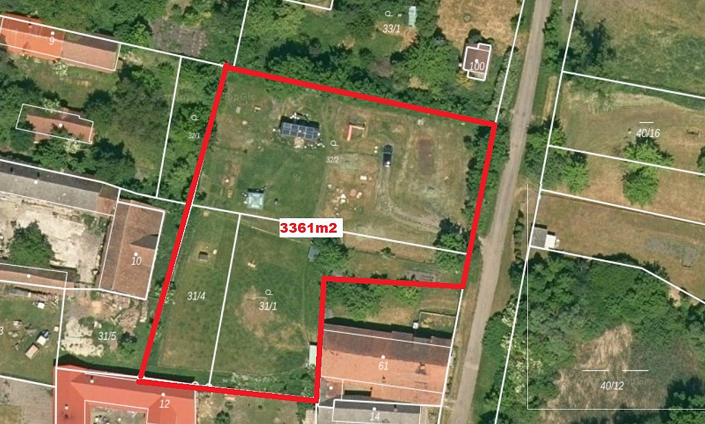 Pronájem zahrady 1 555 m² – fotografie 3