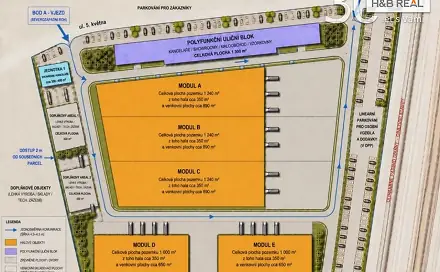 Prodej komerčního pozemku 1 240 m², Svitavy