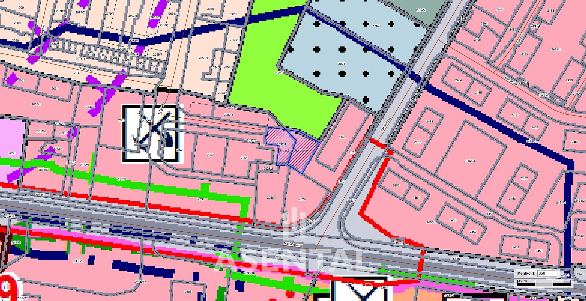 Prodej stavebního pozemku 469 m² – fotografie 4