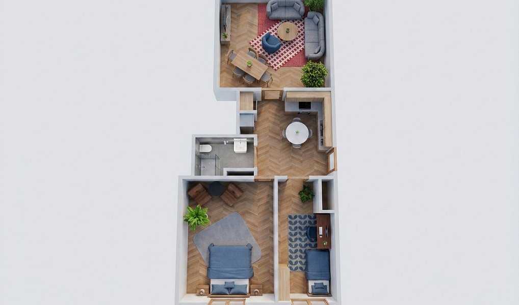 Pronájem bytu 3+1 79 m², Praha – náhled fotky 6
