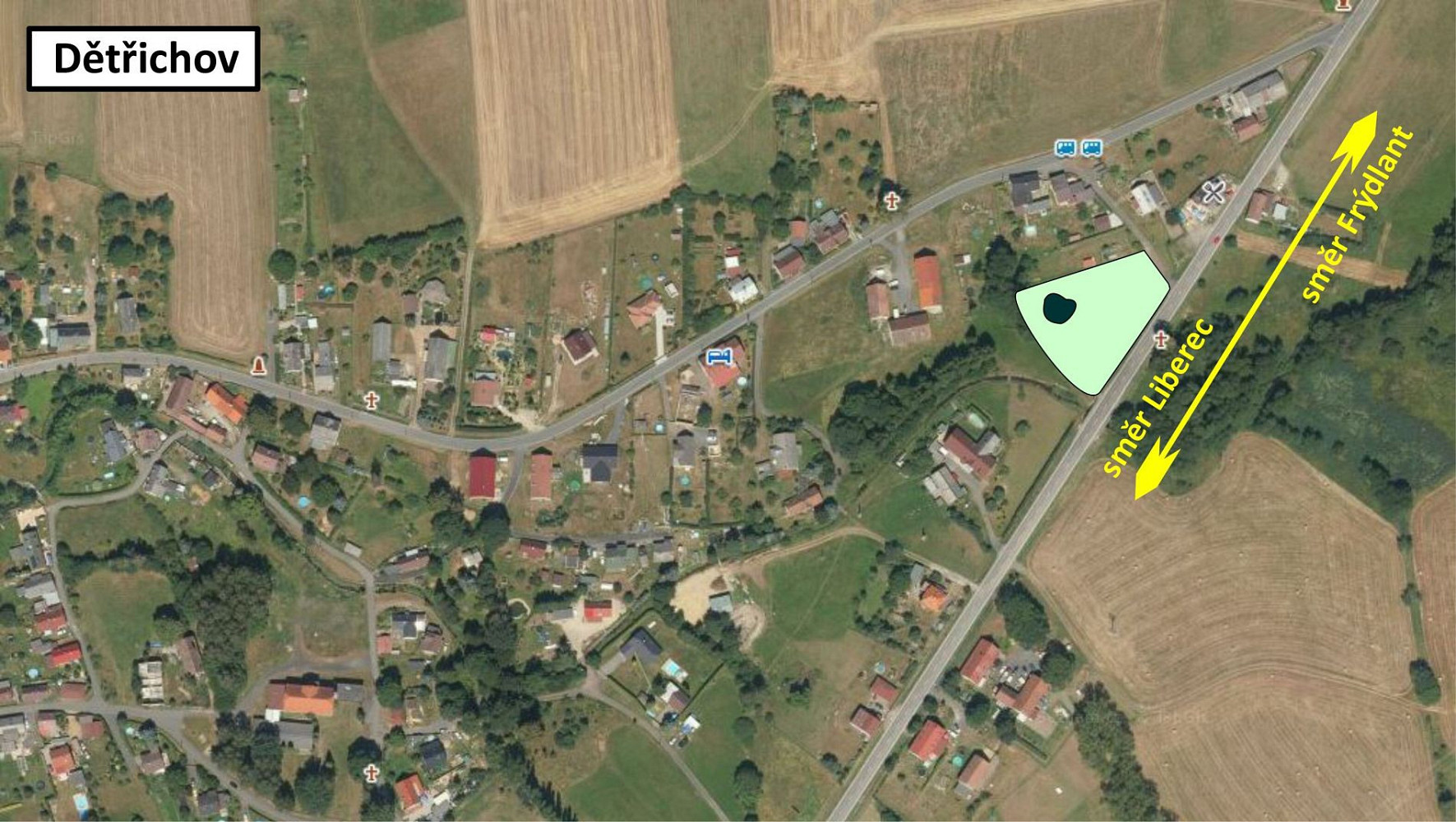 Prodej stavebního pozemku 3 500 m² — photo 4