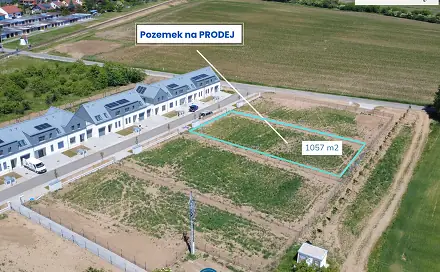 Prodej stavebního pozemku 1 057 m², Strážnice, okres Hodonín