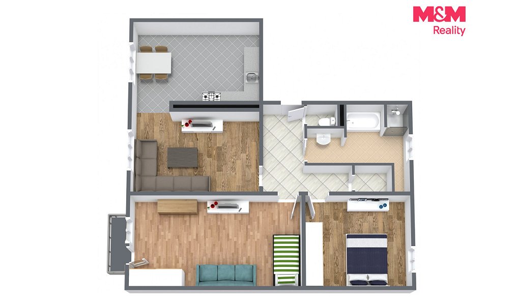 Prodej bytu 3+1 84 m², Bukovany – náhled fotky 5
