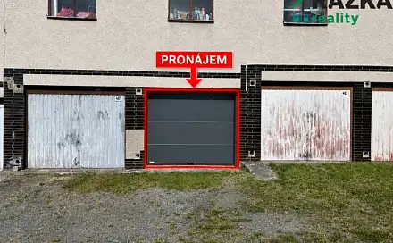 Pronájem garáže 19 m2, Tachov ulice Luční, Tachov