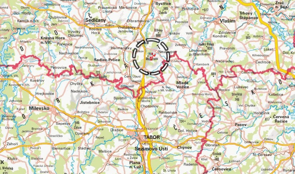 Prodej pole 37 858 m², Neustupov – náhled fotky 5