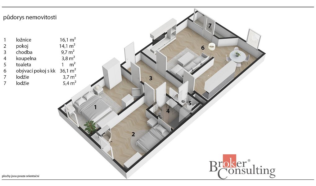 Prodej bytu 3+1 73 m², Lázně Bohdaneč – náhled fotky 3