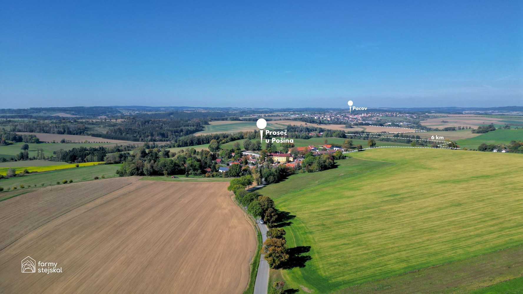 Prodej pole 47 623 m²