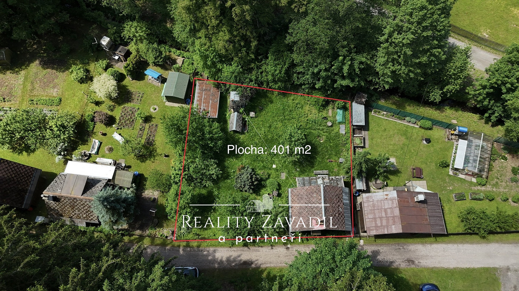 Prodej stavebního pozemku 401 m²