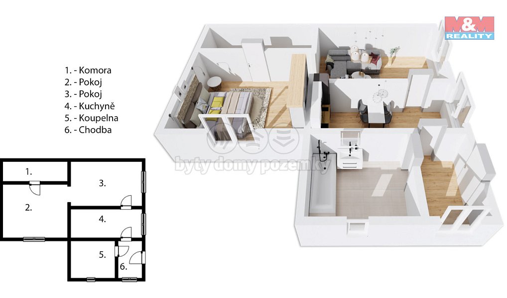 Prodej domu 70 m² s pozemkem 275 m², Újezd u Přelouče – náhled fotky 6
