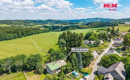 Prodej domu 152 m² s pozemkem 287 m², Vrbice, okres Prachatice