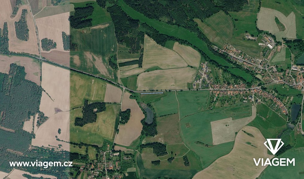 Prodej pole 644 m², Štěkeň – náhled fotky 3
