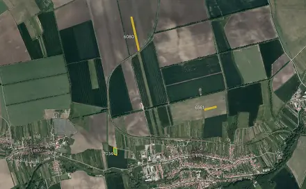 Prodej pole 13 549 m², Lipov, okres Hodonín