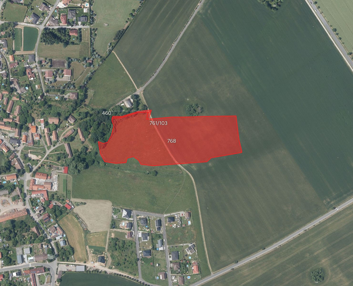Prodej pole 30 564 m²