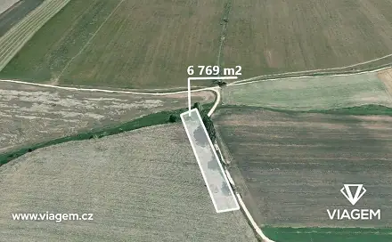 Prodej pole 1 692 m², Olešnice, okres České Budějovice