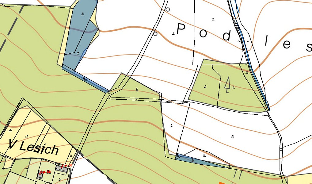 Prodej pozemku 1 790 m², Bystřice – náhled fotky 3