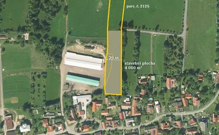 Prodej komerčního pozemku 14 113 m², Šubířov, okres Prostějov