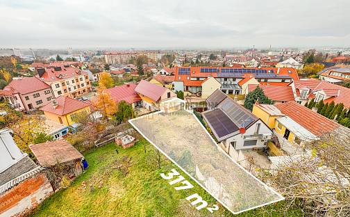Prodej stavebního pozemku 317 m², Uherské Hradiště